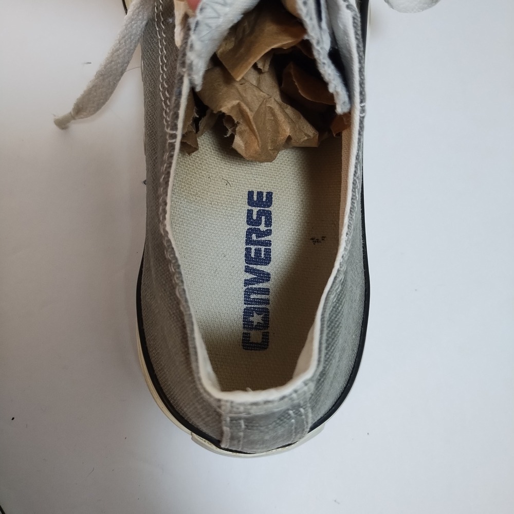 Converse All Star Low Top Gray Canvas Unisex Men 5 Women 7 Sneakers Casual Shoes - Picture 12 of 14